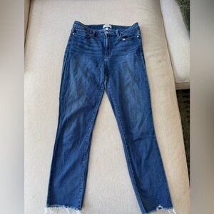PAIGE Dark Blue Women's Skinny Jeans